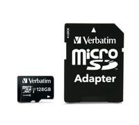 micro sd 128gb verbatim 44085 con adattatore microsdhc card 128 gb classe 10 44085