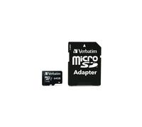 Scheda microSDXC Verbatim PRO 64 GB Class 10, UHS-I, UHS-Class 3 con adattatore SD
