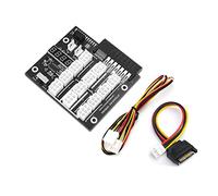 Scheda mineraria a 12 porte, connettore a 6 pin, display a LED da 12 V, modulo di alimentazione per 500 W, 800 W, 1400 W, 1600 W, adattatore di alimentazione per estrazione mineraria GPU