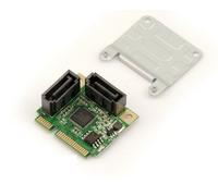 Scheda Mini PCI EXPRESS (MINIPCI) - 2 PORTE SATA 3.0 - CHIPSET ASM1061R - RAID