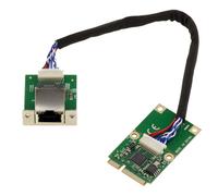 Scheda Mini PCI Express MiniPCIE RJ45 LAN 2.5 GIGABIT ETHERNET Intel I226 SRKTV