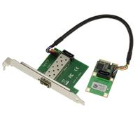 Scheda Mini PCI EXPRESS MiniPCIE SFP LAN GIGABIT ETHERNET - INTEL I210