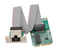 Scheda Mini PCIE Gigabit Ethernet, Convertitore Adattatore NIC LAN RJ45, Scheda di Rete Full Half Duplex 10/100/1000Mbps per Win, per Linux, per Laptop OS X