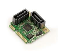 Kalea Informatique Scheda controller Mini PCI Express mezza dimensione 2 porte SATA 3.0 ASM1061