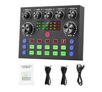Scheda Mixer Audio Live Scheda Audio Voice Changer Scheda Audio Con 15 Effetto Sonoro Per Vivere Broadcast Music Record