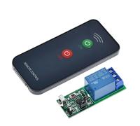 Scheda modulo driver relè interruttore di comando ricevitore a infrarossi IR 1 canale attivo + telecomando IR 5V