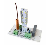 Scheda Modulo LED 12v 24v 230v Per Lampeggiante Lampeggiatore ER-LED Con Antenna