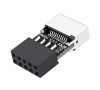 Scheda Motherboard Auf Typ-E - Adattatore USB per scheda madre, USB 2.0 a 9 poli, Stecker ad alta velocità, adattatore per testare 9 poli