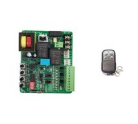 Scheda motore cancello scorrevole 220V/110V con chiusura automatica arresto lento telecomando 433 MHz e scheda mobile(PCB 8 remote 220V)
