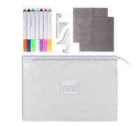 Scheda note a LED - bacheca acrilica a secco con luce | Light Up Board cancellabile a secco | Memo Glow Desktop | Bacheca di scrittura di illuminazione | Message Board