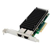 Scheda OEM Chip Intel X540 , 2xRJ45 Port 10Gbe. PCIe x8 NEW