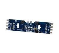 Scheda PCB aggiornata per modellini in scala 1:87 HO, circuito base DCC a 8 pin per locomotive elettriche (7,2 x 1,8 cm)