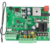 Scheda PCB CC 24 V per Pannello di Controllo Automatico per Apricancello A Battente A Doppio Braccio Sistema Smart Control Center Sostituisci I Raccordi per Cancello A Battente, Green, PCB Only