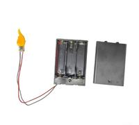 Scheda PCB di simulazione della fiamma per fonti di alimentazione da 3,2 V e 5 V con temporizzazione dello sfarfallio adattivo e alloggio della scatola della batteria