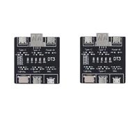 Scheda PCB per test cavi dati DT3 da 2 pezzi Tipo-C USB C Micro-USB Tester Rilevamento data on-off