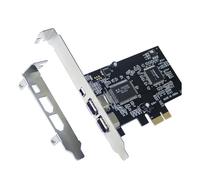 Scheda PCI-e PCI Express FireWire, Scheda Controller IEEe 1394 con Cavo Firewire, per Trasmissione Video, Audio, Ecc.