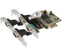 SCHEDA PCI-EXPRESS 4xSERIAL RS-232 Chipset SystemBase