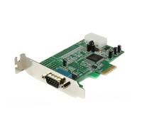 Scheda PCI Express StarTech PEX1S553LP Porta Seriale RS232 DB9 Verde