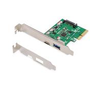 Scheda pci-express usb type-c. + usb-a digitus
