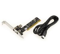 Scheda PCI Firewire 400 Ieee1394a - Chipset Via VT6306 - Con Ilink Macchina 1.5m
