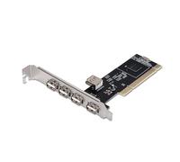 Scheda PCI - Scheda di espansione USB 2.0 con 5 porte, consente di collegare più dispositivi contemporaneamente, ideale per migliorare la connettività. #
