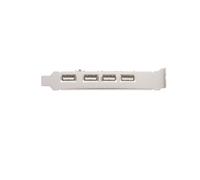 Scheda PCI USB 2.0 con 5 porte, ideale per espandere le opzioni di connettività del computer. Consente di collegare più dispositivi USB contemporaneamente, offrendo un trasferimento di d