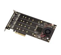 Scheda PCIe 3.0 16x Per 4 SSD U.2 NVMe (U2 NGFF) O 4 Porte PCIe X4 Switch Card