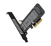 Scheda PCIe | Baia per Unità a 64 Gbps - Scheda USB Interna per PC - Per Controller Cavo Dati PC Desktop Rete Postazione Lavoro