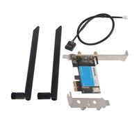 Scheda PCIe WiFi6E AX210NGW Bluetooth5.2OFDMA MU MIMO Adattatore wireless Gigabit Tri Band per laptop e desktop con CPU Intel Windows 11 10