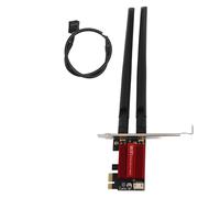 Scheda PCIe wireless per l'aggiornamento del PC, Bluetooth 4.0 integrato e tecnologia Dual Band, adattatore ottimizzato per la qualità della