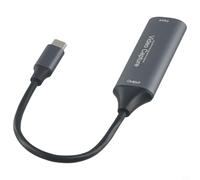 Scheda per capture Card per usb-c per risoluzione 4K 30fps Scheda | Compatibilità ampia, supporta Dex Mode, funziona con per ipad Pro 2018, per smartphone per samsung recenti