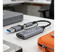 Scheda Per La Cattura Di Video Per Lo Streaming,Convertitore Audio,Scheda Video USB - Per L'Utilizzo Con Computer, Laptop, Smartphone, Streaming, Registrazione, TV E VCR