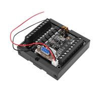 Scheda PLC FX1N-20MT 12 ingressi e 8 uscite Alimentazione 10-28 VDC con linea di programmazione base 1 AD+1DA Optoaccoppiatore Uscita transistor isolamento(Board-base-cable)
