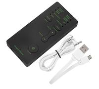 Scheda Portatile per Trasmissione Dal con Mini Cambia Voce per PC, Telefono Cellulare, Scheda Esterna con 4 Effetti Sonori e Modifiche Vocali, per Chiamate, Live, Canto