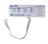 Scheda principale per computer per la riparazione della lavatrice, compatibile con varie marche con pannello a pulsante e controllo display, 16 cm