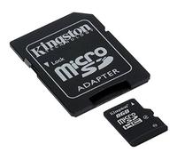 Scheda professionale Kingston MicroSDHC da 4 GB per smartphone HTC Supreme con formato personalizzato e processore SD standard. (Classe 4)