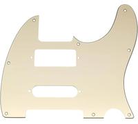 Scheda Protezione Chitarra Battipenna per chitarra a 8 fori a 3 strati per chitarra elettrica stile Tele per chitarra Tele(3 layers light yellow)