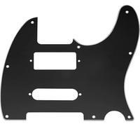 Scheda Protezione Chitarra Battipenna per chitarra a 8 fori a 3 strati per chitarra elettrica stile Tele per chitarra Tele(3 layers black)