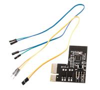 Scheda Pulsante di Accensione per PC Telecomando, Plastica | Chip Integrato, per Schede Madri Desktop e Slot Dedicato, Uso in Configurazioni e Assistenza Tecnica