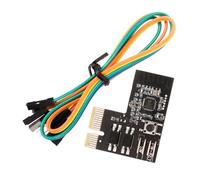 Scheda Pulsanti per PC Remote PC Accensione Telecomando | Plastico e Chip, Compatibilità Computer Slot per Scheda, Controllo Comodo e Portatile