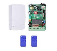 SCHEDA QUADRO CENTRALINA DI COMANDO TAPPARELLE SERRANDE AUTOMAZIONE SARACINESCA CON RICEVENTE RADIO 433 CENTRALINA RICEVENTE CON 2 TELECOMANDI