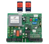 SCHEDA QUADRO UNIVERSALE PER CANCELLO A BATTENTE 2 MOTORI 230Vac + 2 EQUO