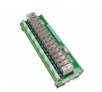 Scheda relè 16 canali NG2R 1NO 1NC Modulo relè guida DIN Relè OM 1 pezzo(FY-NG2R-16C-12VACDC)