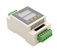 Scheda relè a 2 canali con controllo del tempo, interruttore di ritardo multifunzione regolabile, per DC 7-27 V/AC 220 V, potenza di uscita 10 A, colore bianco