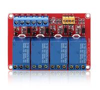 Scheda relè a 4 canali per relè con optoaccoppiatore Scheda di espansione trigger a basso livello per 5V / 12V / 24V(12V)