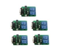 Scheda relè con telecomando e interfaccia RS232 for porte seriali USB del PC - 1 pz/5 pz (116 caratteri)(5 PCS)
