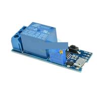 Scheda relè di trigger interno/esterno a 1 canale, 5 V - 30 V, tensione Wilde 0-24 s, ritardo regolabile, con interruttore di conduzione del ritardo del timer