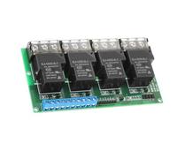 Scheda relè, Modulo relè a 4 Canali Scheda di Controllo Modulo relè Canale Relè Relè CC 12v 30a per Erogazione di Potenza