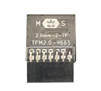 Scheda Remota del Modulo di Sicurezza Della Crittografia TPM 2.0 LPC Scheda del Modulo 14 Pin TPM2.0 per MSI Windows 11