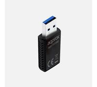 Scheda Rete Approx APPUSB1800 USB 3.0 Wi-Fi 6 1800 Mbps Dual Band Nera
